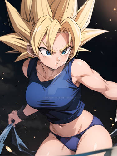 Goku + Bulma Fusion = Burotto