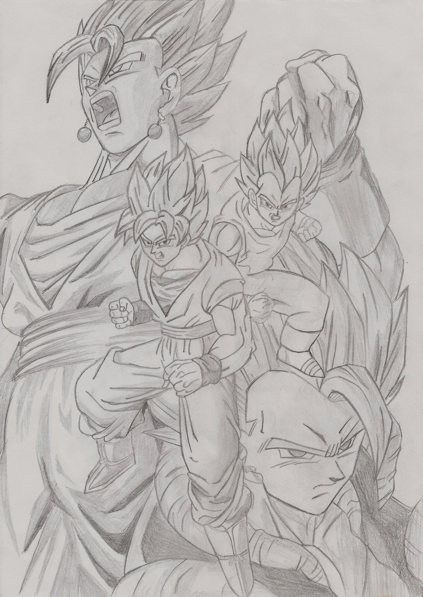 Goku And Vegeta Drawing At Getdrawings - Vegeta Super Saiyan