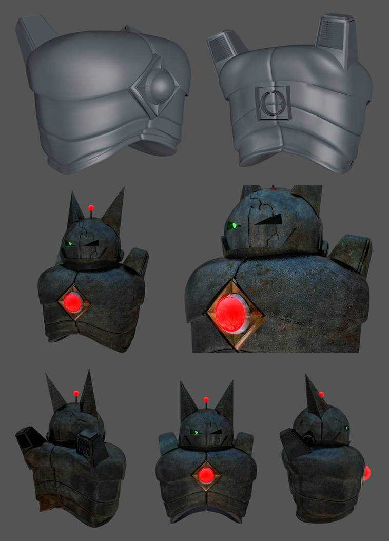 3D Razor Body Test Renders 1 by ArtmasterRich on DeviantArt