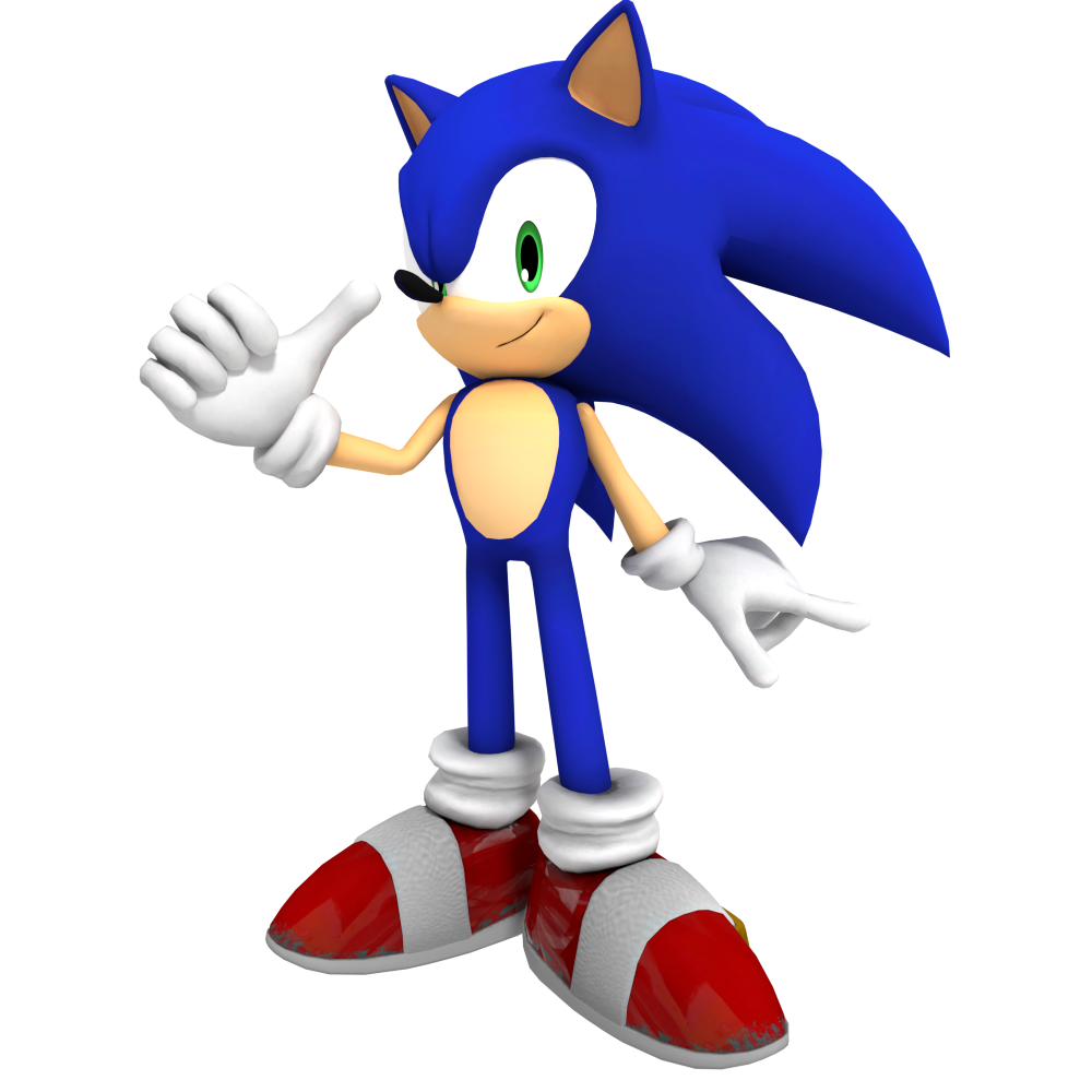 Sonic the Hedgehog render