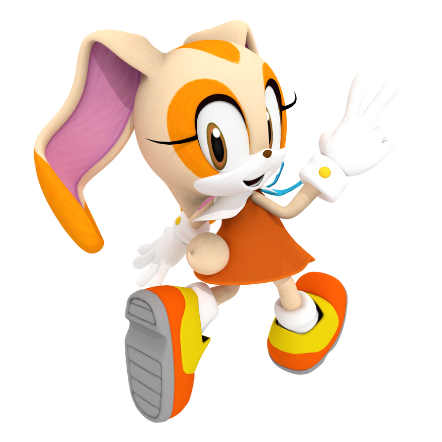 Cream Rabbit Chicken Cream The Rabbit RENDER by MatiPrower on DeviantArt