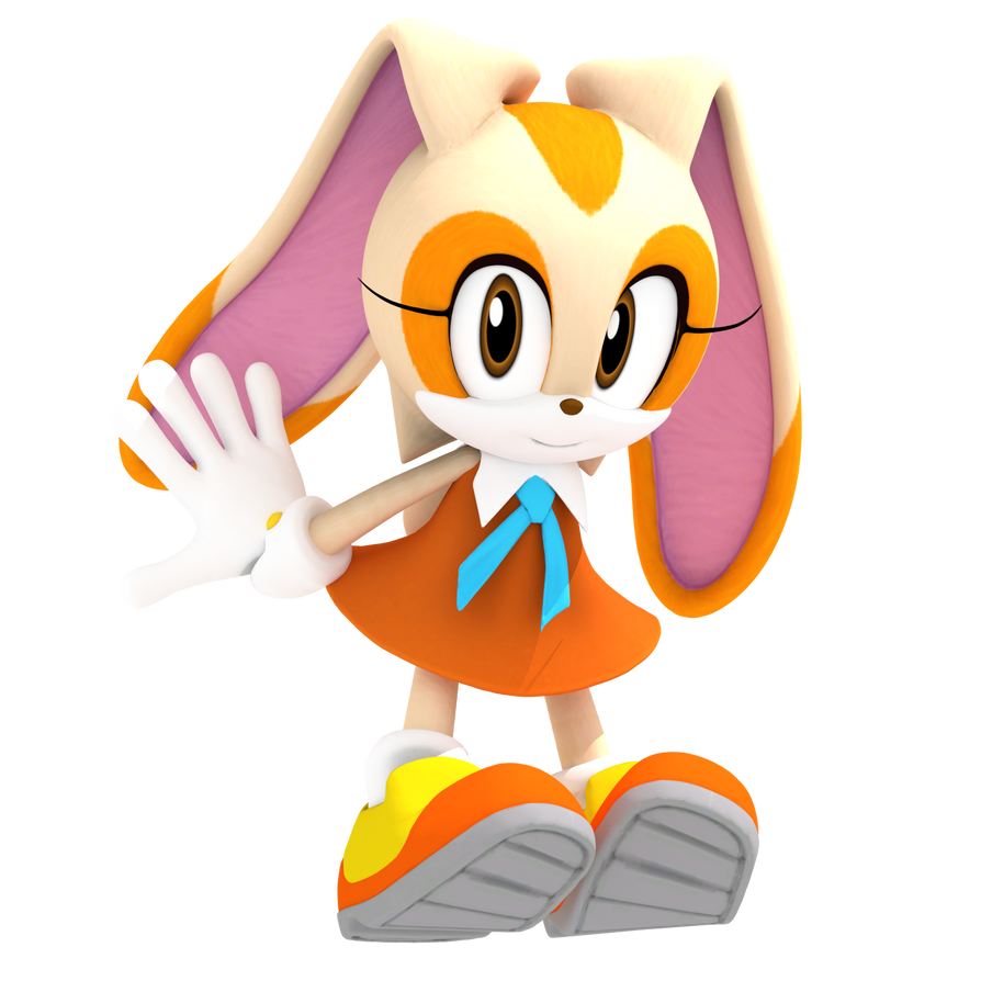 Cream The Rabbit NEW RENDER by MatiPrower on DeviantArt