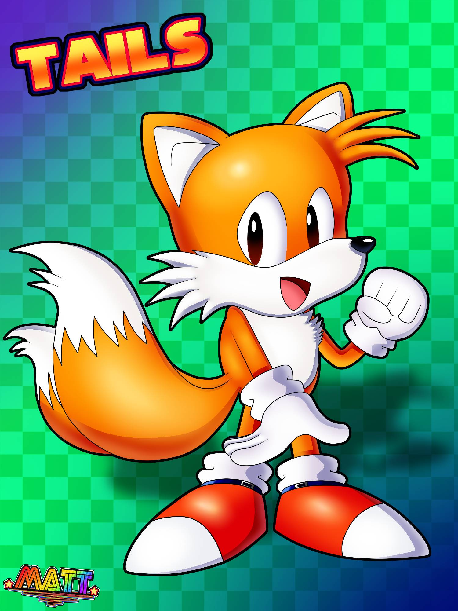 Classic Sonic and Classic Tails! (Artist: RadicalDreamcaster) :  r/milesprower