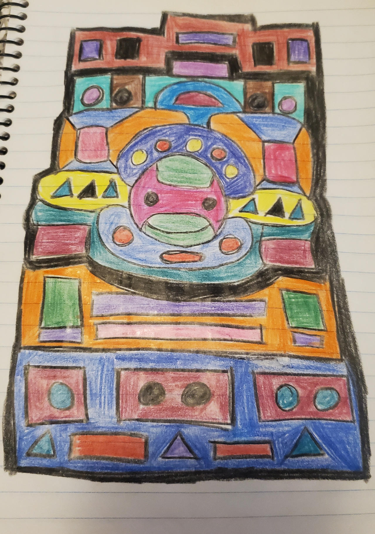 TMNT Ralph abstract by lamblyn on DeviantArt