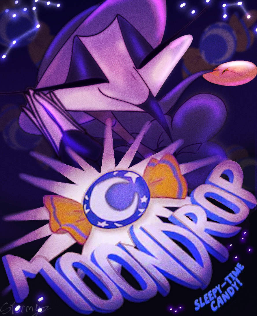 -FNAF AU: Moondrop! Sleepy-time candy!- (Poster) by St0rmyz on DeviantArt
