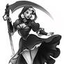 The Grim Reaper Pin-up