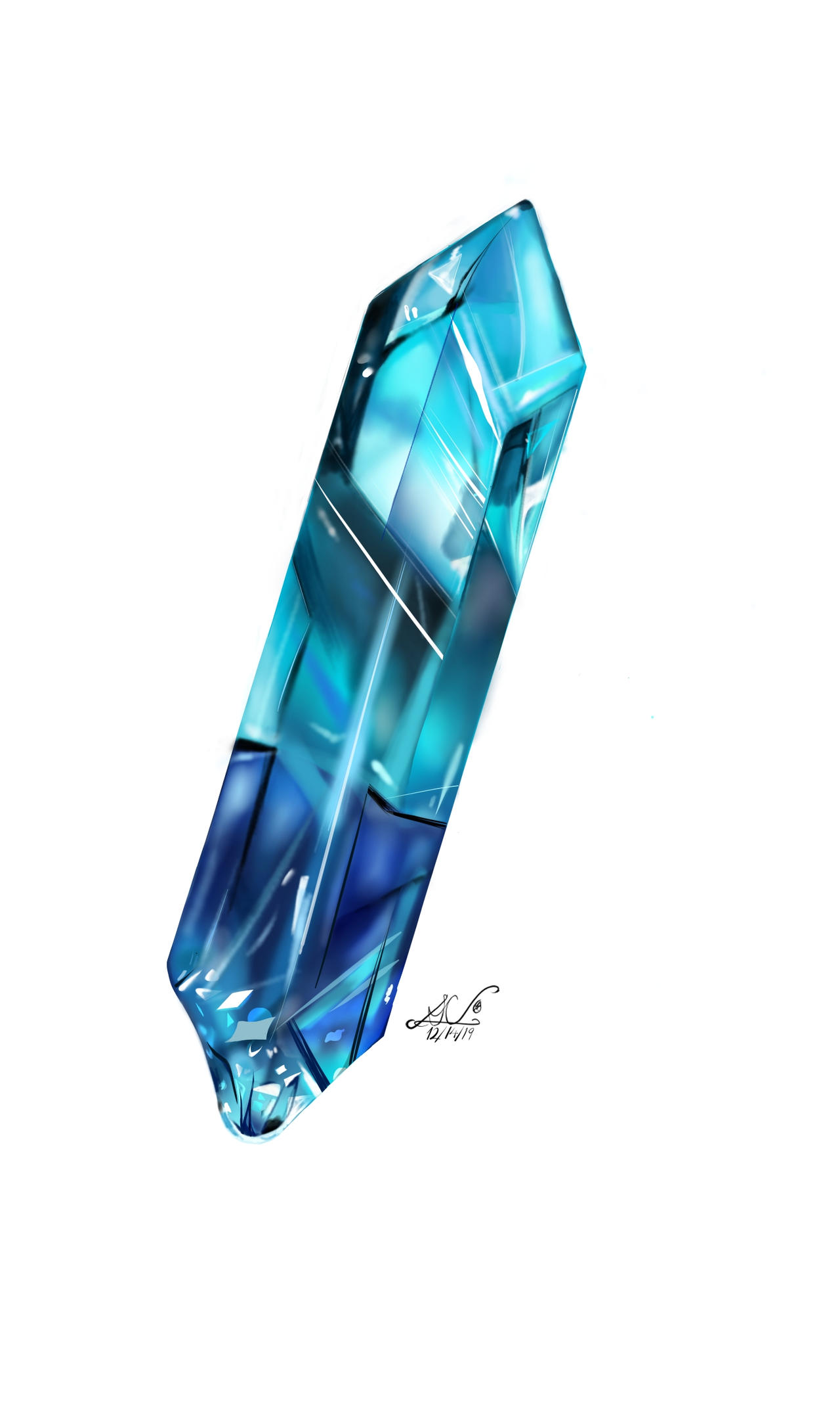Crystal (Tutorial by @/Floorjesart on ig) by Bunnylover113 on DeviantArt