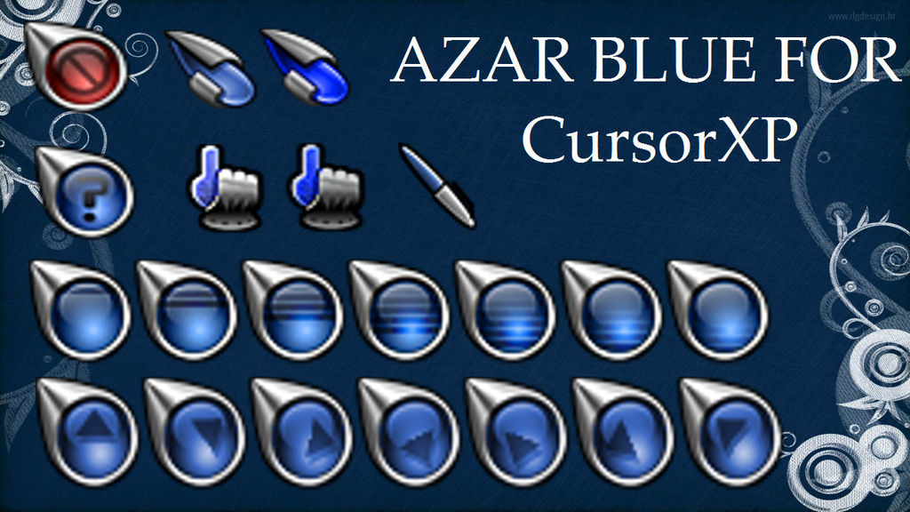Simple Azar Blue for CursorXP by AkatzukoCobain on DeviantArt
