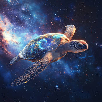 Meteor Turtle Cosmic turtle by mysticmindpirate on DeviantArt