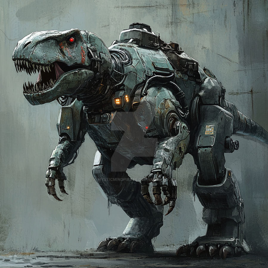 T-rex mech suit by mysticmindpirate on DeviantArt
