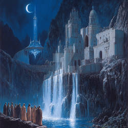 A majestic stone citadel