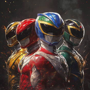 Mighty morphing power rangers by mysticmindpirate on DeviantArt