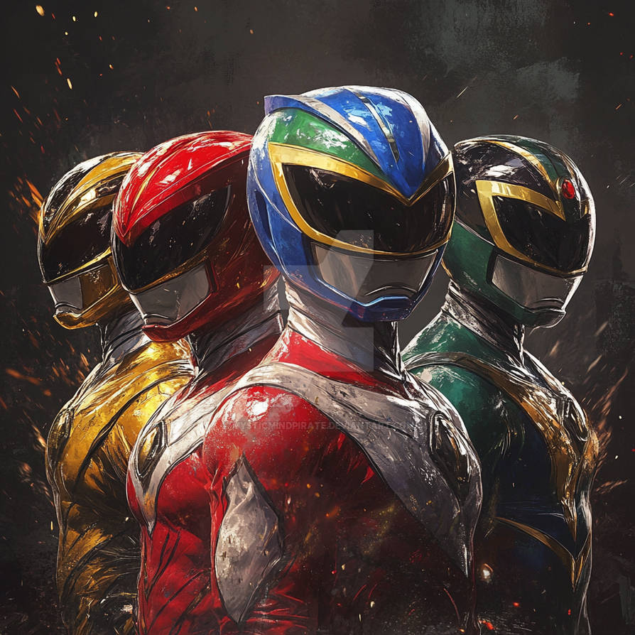 Metamorphing Time Power Rangers Mighty morphing power rangers by mysticmindpirate on DeviantArt