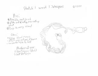 Sketch 1, Week 1: Vine Whip