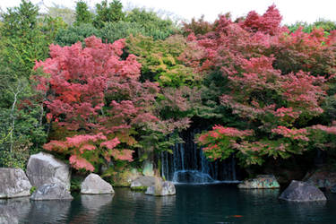 hidden waterfall