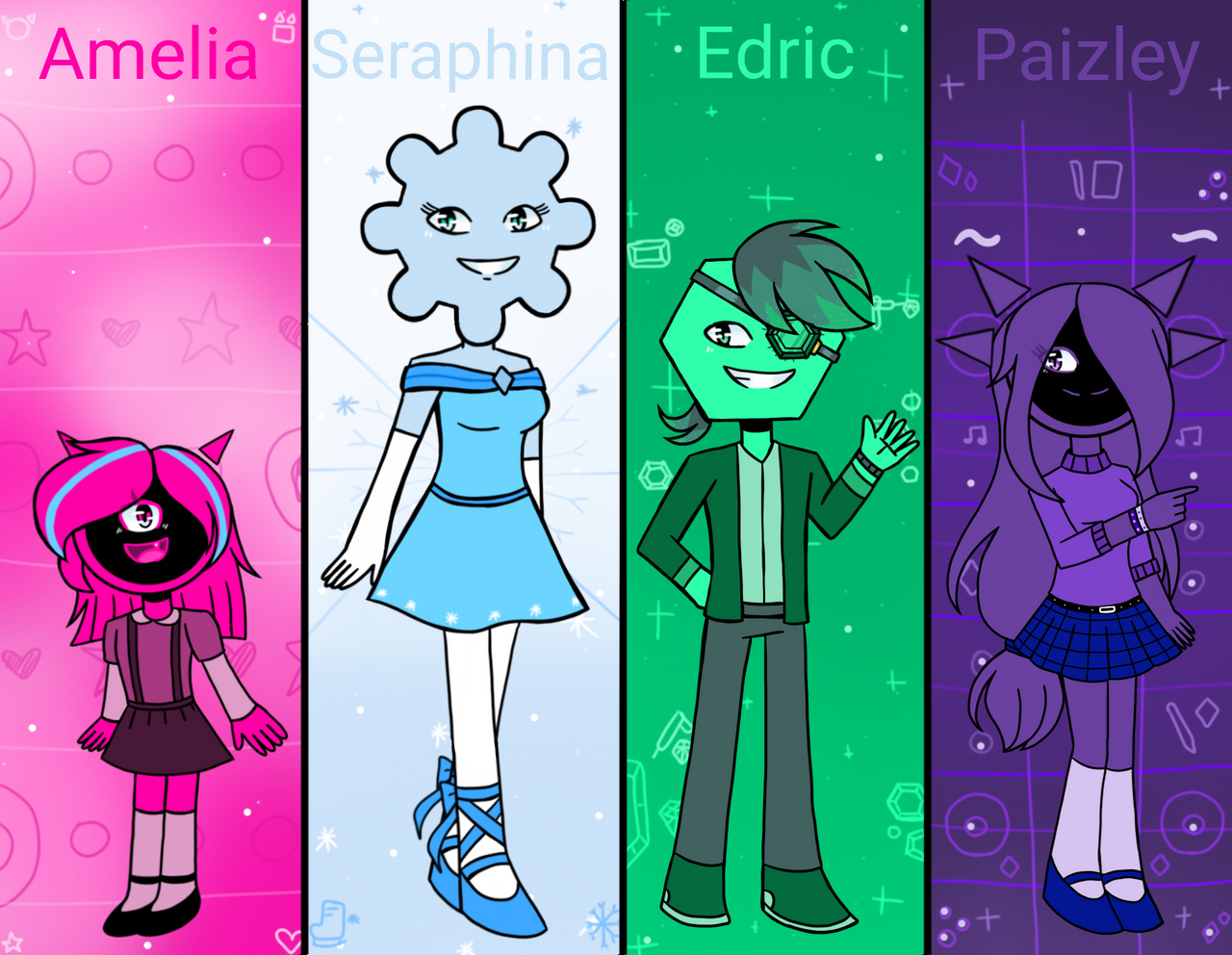 Jsab ocs - Tyler's friends by Miqkaela08 on DeviantArt