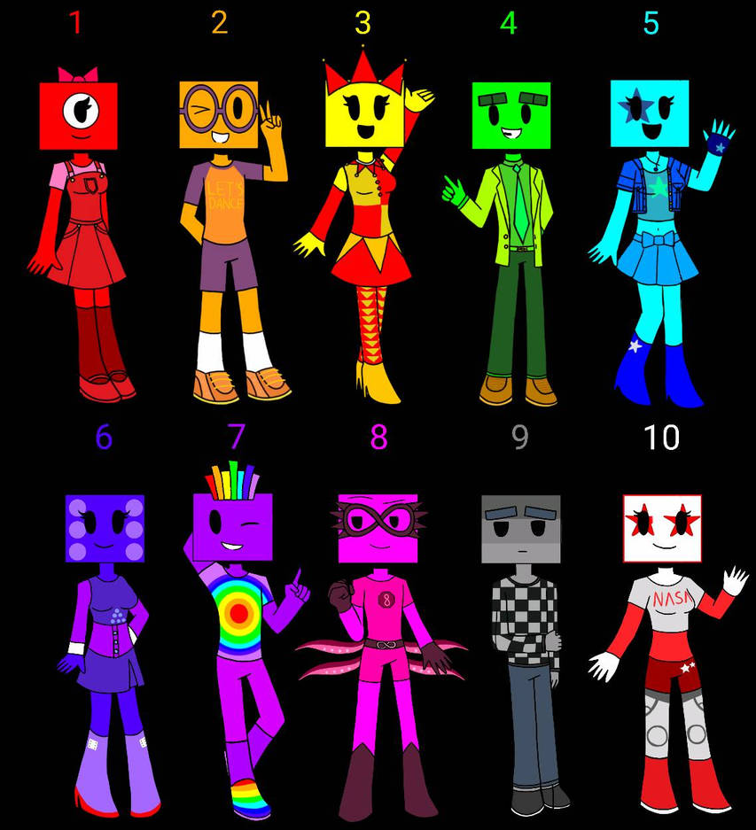 Samicat1 jsab numberblocks by miqkaeladrew08 on DeviantArt