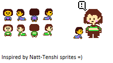 Baby Frisk And Chara Sprite Sheet By Kaijufan14 On Deviantart Baby Frisk And Chara Sprite Sheet By Kaijufan14 On Deviantart