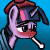 MLP Emote Twilight Sparkle Sick Fever Ill