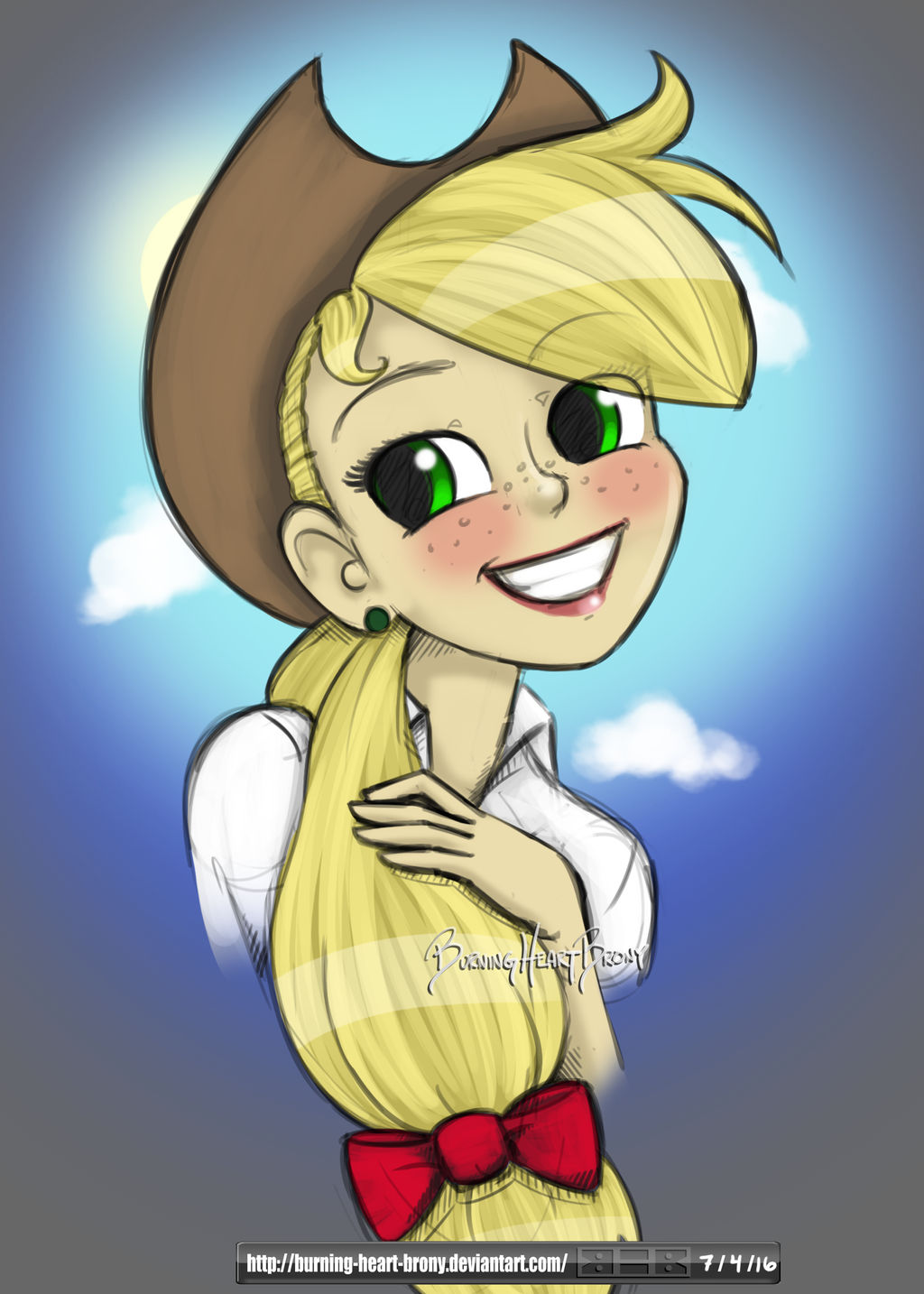 [MLP] - Applejack, the beautiful farmgirl