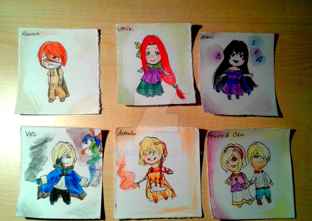 Chibi Computer Oc OC chibis by Warayumi on DeviantArt