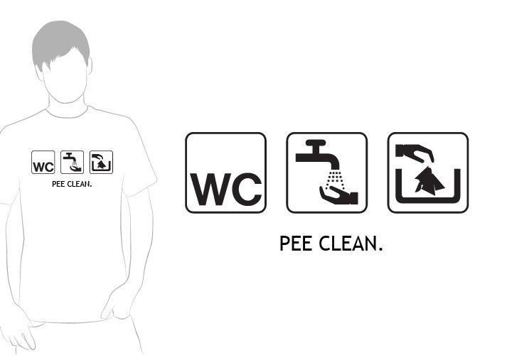 PeeClean - Tshirt