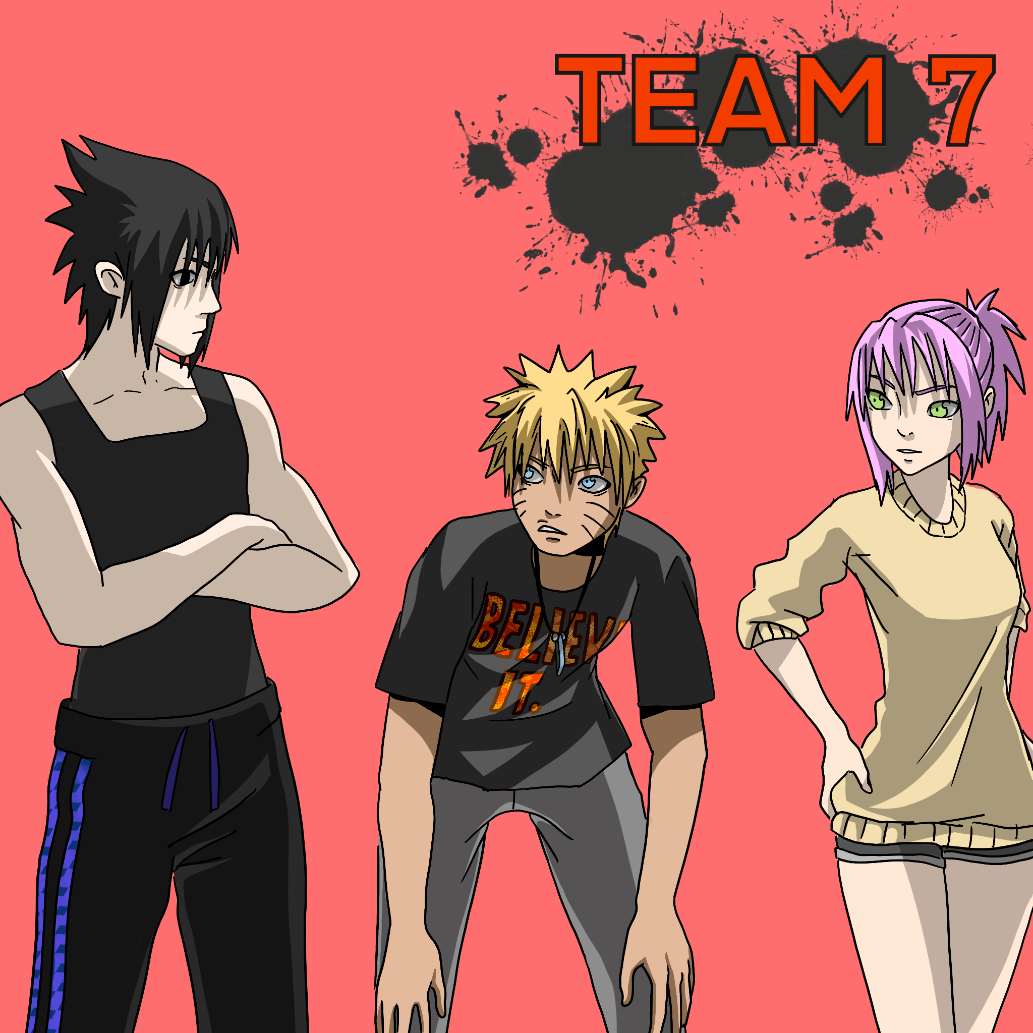 TEAM 7 by misslionesspencil on DeviantArt