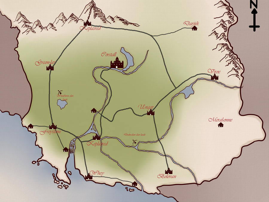 New AOT map by kaer-morhen on DeviantArt