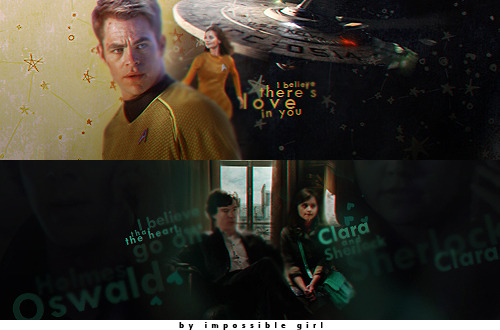 Kirk/Clara vs Clara/Sherlock