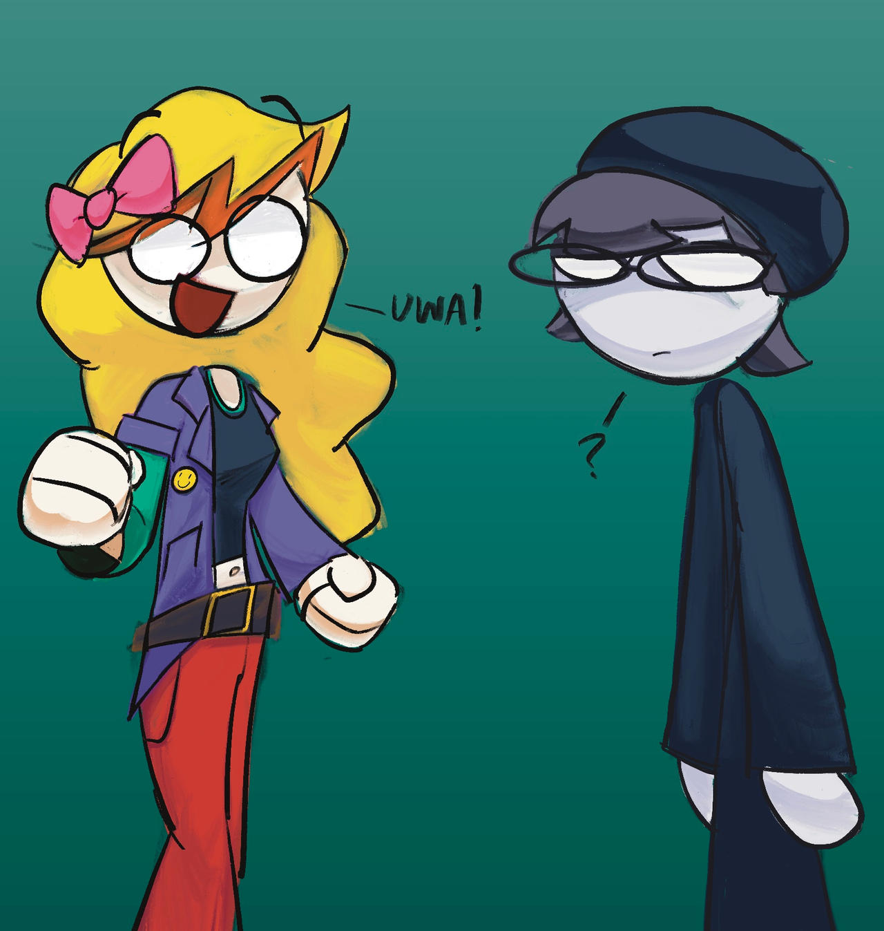 loud and quiet by telsm on DeviantArt