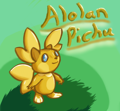 Aloha Pychu Alolan Pichu Again! by Nightrocket on DeviantArt