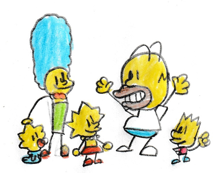 The Simpsons Vector Deviantart The Simpsons by MatthiDV on DeviantArt