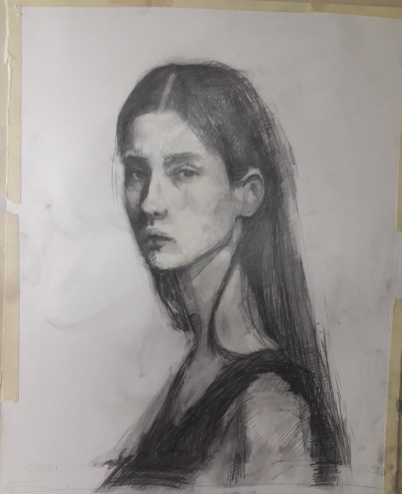 Under Drawing Example Step 1: Underdrawing by WatchWongz on DeviantArt
