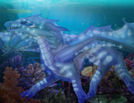 Coral Swim (Seawing) by Snowleopard-draws