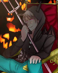 [Hetaween Request] Devil Prussia