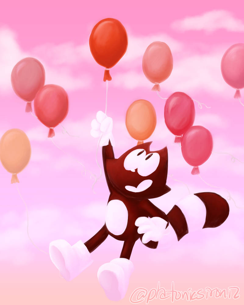 Rover Racoon and Red Balloons