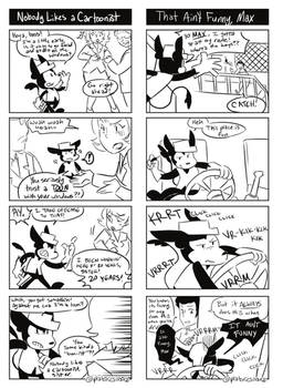 Rover and Co 4Komas - Nobody Likes a Cartoonist!