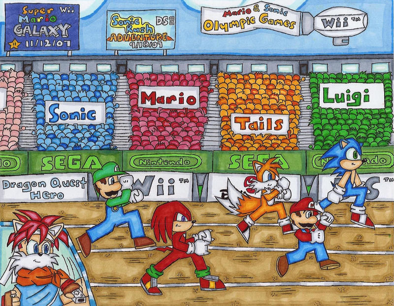 Super Mario & Sonic Online Game • COKOGAMES