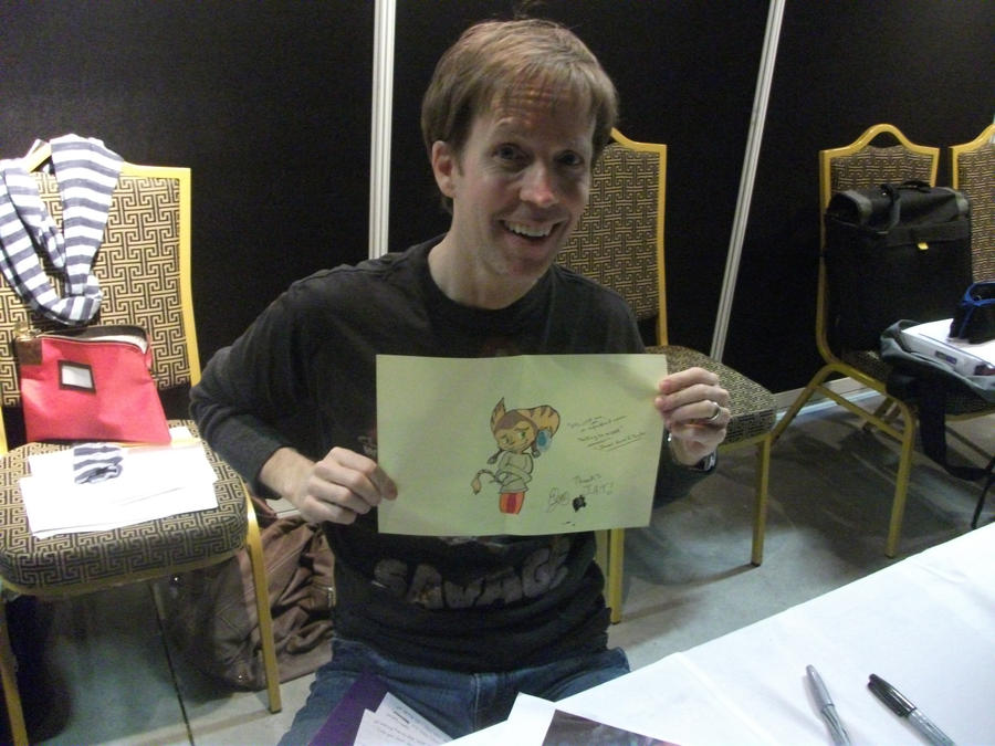 James Arnold Taylor AND my drawing!!