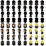 Kingdom Hearts Sprite Sheet 1