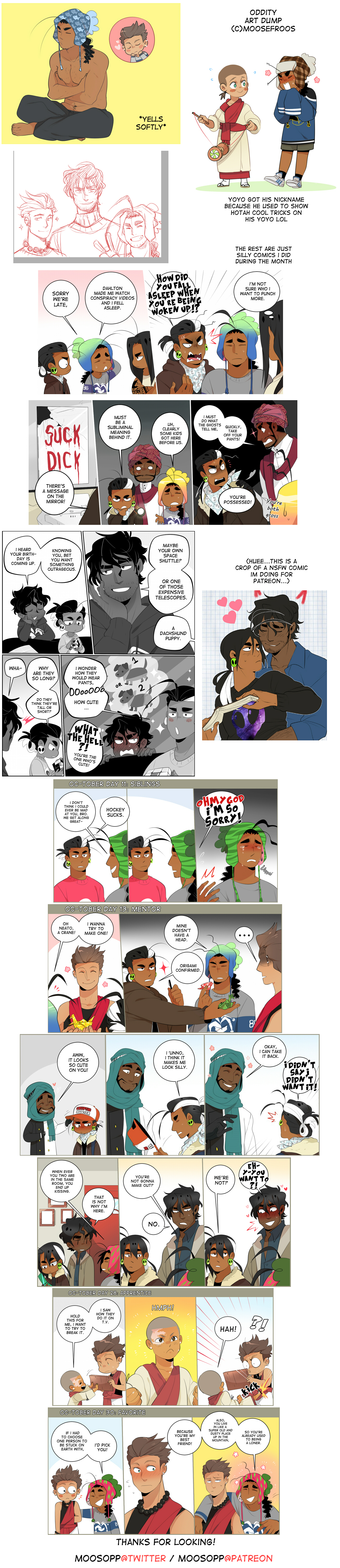 Oddity Art Dump 10 by MooseFroos