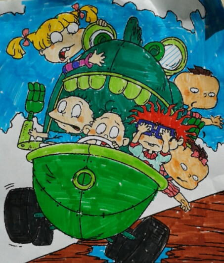 Rugrats Coloring Page by Mosaikki on DeviantArt