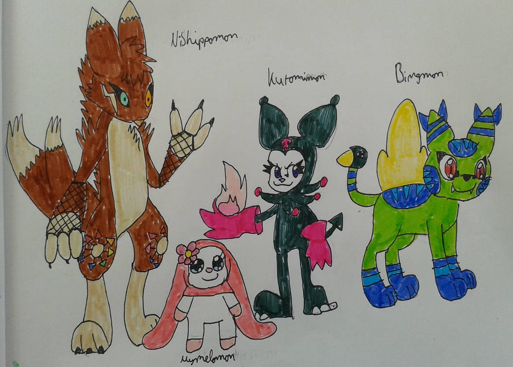 Digimon OC by Mosaikki on DeviantArt