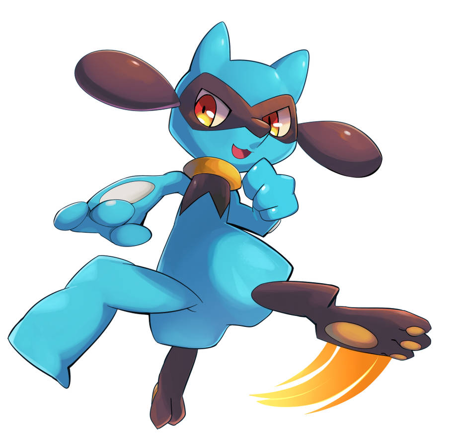 riolu kick by SpringinFox on DeviantArt