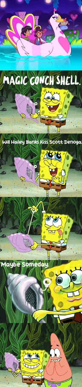 Magic Conch Shell Pipe Magic Conch Shell Will Hailey Kiss Scott. by Williamjones03 on DeviantArt