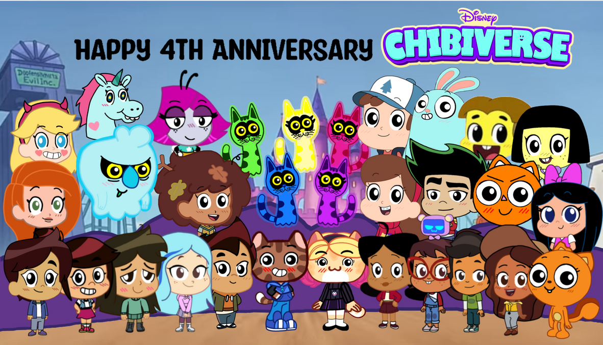 Happy 3rd Anniversary Disney Chibiverse By Williamjones03 On DeviantArt happy-3rd-anniversary-disney-chibiverse-by-williamjones03-on-deviantart