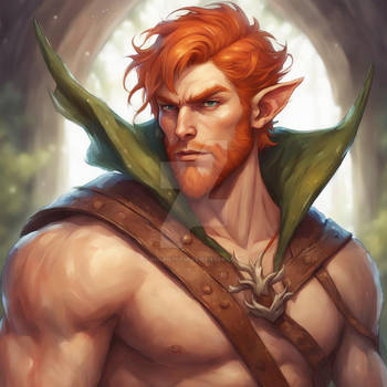 Buff Elf Man Man hairy strong muscular with big beefy chest mus by Inquisitor36 on ...