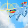 Rainbow Dash Flying