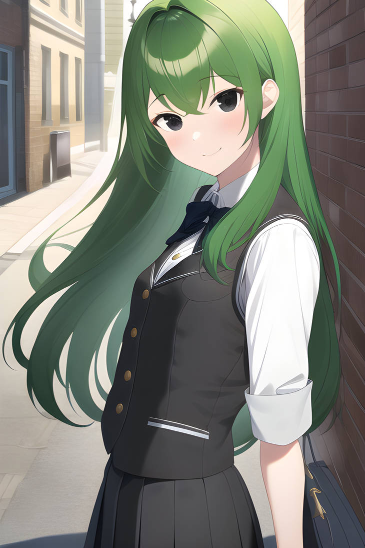 Mitsuki's last daughter, Hana Naito by WhitefoxAi on DeviantArt