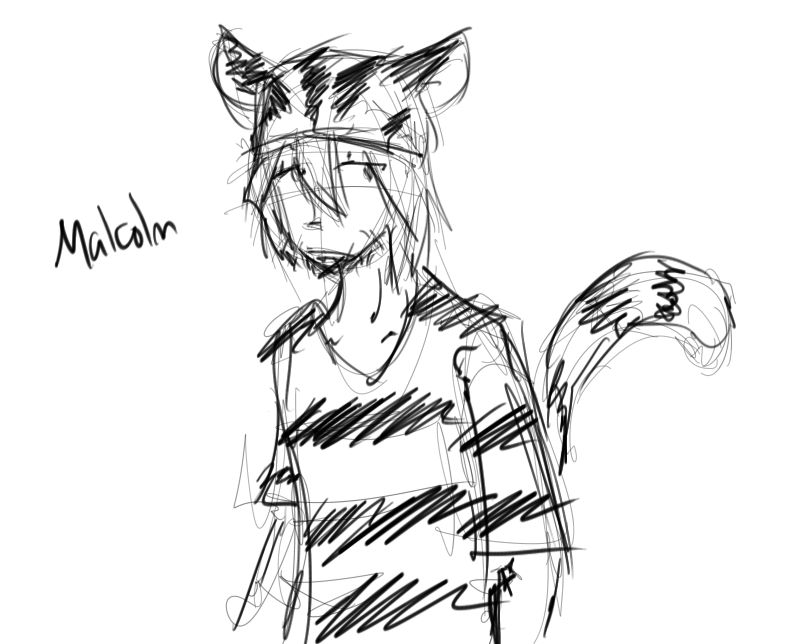 Malcomstein Malcolm sketch by hugfiend on DeviantArt